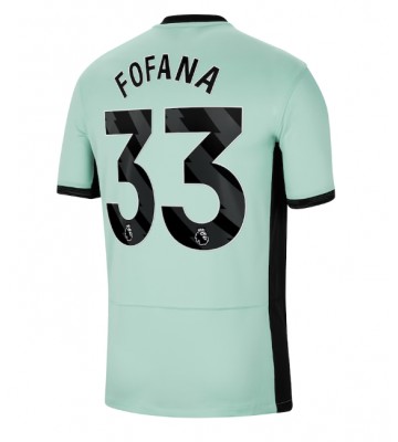 Chelsea Wesley Fofana #33 Koszulka Trzecich 2023-24 Krótki Rękaw